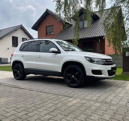 Volkswagen Tiguan cena 33900 przebieg: 172000, rok produkcji 2012 z Leszno małe 191